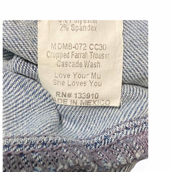 Show Me Your Mumu Cropped Farrah Trouser Jeans 30 - Picture 13 of 15